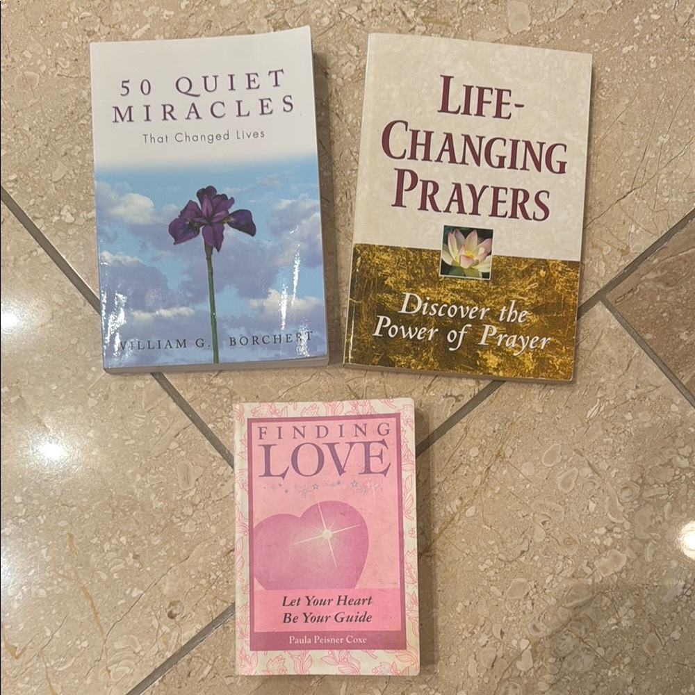 Set of 3 Inspirational Book Bundle